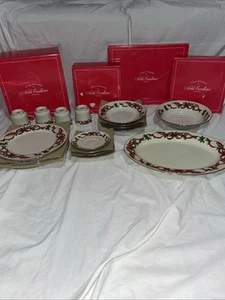 12 Days Of Christmas By Noble Excellence Dinner Ware Set Of 4 - Picture 1 of 12