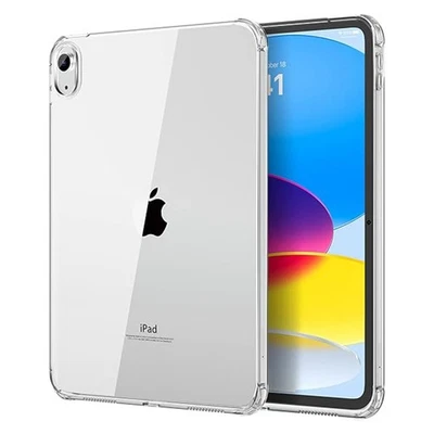 For iPad 9th 8th 7th 6th 5th Gen Mini 1 2 3 4 5 Clear Case Shockproof Slim Cover - Image 1 of 4