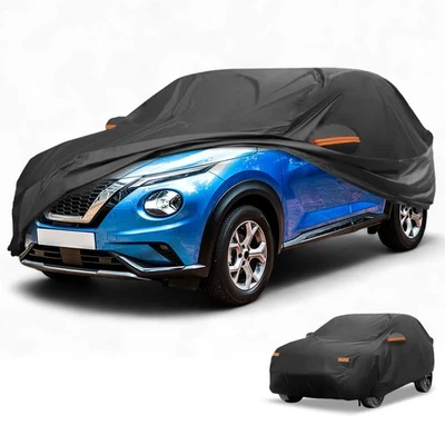 Car Cover Waterproof All Weather for Nissan Juke 2011-2013 Black Aluminum Film - Изображение 1 из 4