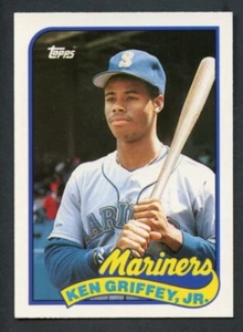 1989 Topps Traded #41T Ken Griffey Jr. Seattle Mariners RC Rookie Card - Picture 1 of 2