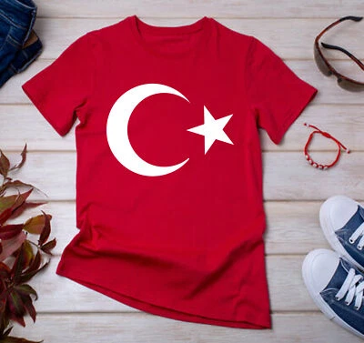 Turkey Flag Mens T Shirt Turkish Istanbul Save Kids Chilren in Earthquake Xmas