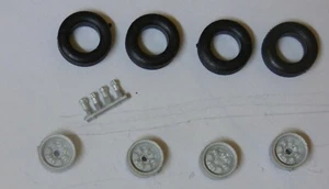 1/43rd scale Ford RS1800 / Mexico wheels by K&R Replicas