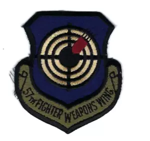 PATCH USAF 57TH FIGHTER WAFFEN WING VERS 3 NELLIS AFB B9-21 - Bild 1 von 1