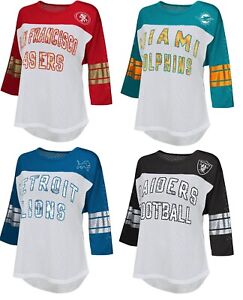 G-III Sports NFL Womens All Pro 3/4 Sleeve T-Shirts