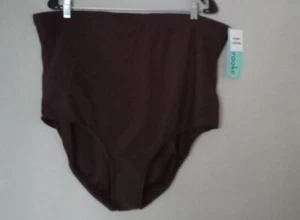 Calzoncillos de natación Penbrooke para mujer parte inferior marrón control abdomen elásticos talla grande 26W - Imagen 1 de 6