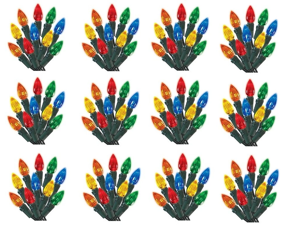 Holiday Wonderland 47698-88a 70 Count Warm White C3 LED Christmas Light Set