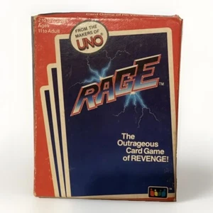 Vintage Rage Card Game UNO International Games Complete W/Instructions 1983 - Picture 1 of 3