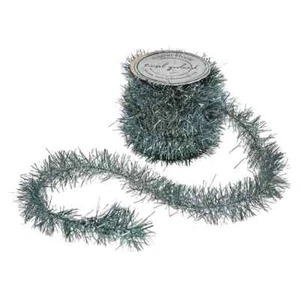72" Mineral Green Tinsel Garland Spool - Picture 1 of 1