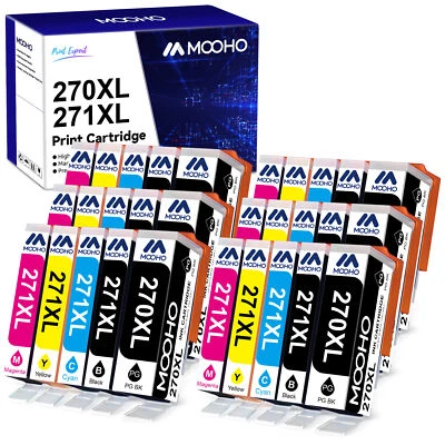 PGI-270XL CLI-271XL Ink Value pack for Canon PIXMA MG6820 MG6822 MG5722 lot - Image 1 of 4
