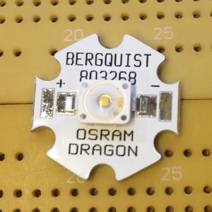 OSRAM Golden Dragon Plus Cool White 4500K 4W LED Emitter & Star Mounted 97lm - Picture 1 of 3