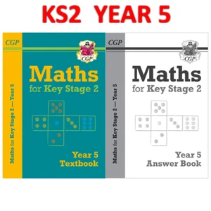 KS2 Year 5 Maths Textbook included Answer Ages 9-10 CGP - Picture 1 of 10