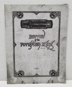 Dungeons & Dragons Barrow of The Forgotten King Adventure Manual 2007 WOTC - Picture 1 of 4
