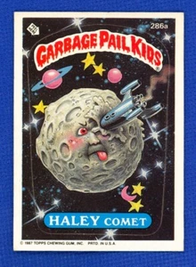 1987 Topps Garbage Pail Kids Series 7  # 286a Haley Comet - Picture 1 of 2