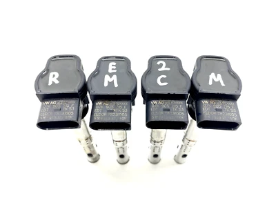 JUEGO DE 4 BOBINAS DE ENCENDIDO AUDI A3 A4 S4 A5 A6 Q3 Q5 TT BEETLE JETTA 2.0T 2007-2017 Foto 1 de 4