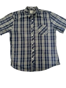 Volcom Men’s Short Sleeve Shirt Size XL- Blue - Classic Fit - Picture 1 of 8