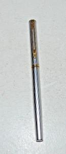 WATERMAN STYLO ANCIEN A PLUME METAL DORE CORPS METAL - Bild 1 von 3