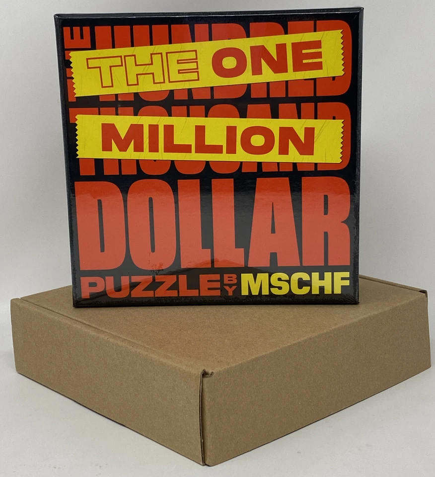The One Million Dollar QR Code Puzzle by MSCHF- 500 Pieces (15.7" .7")