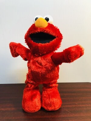 2002 Elmo Talking, Dancing, Singing, Hokey Pokey Mattel Sesame Street Foto 1 de 4