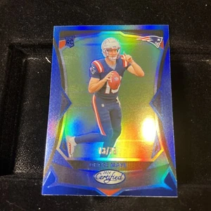 Drake Maye certified rookie blue /75 patriots - Bild 1 von 6
