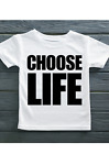 Choose Life T-shirt Wham Retro 80s Fancy Dress