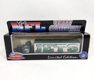 1999 White Rose Collectibles New York Jets NFL VTG Replica Kenworth Transporter