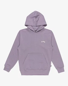BILLABONG - Boys Arch Pullover Hoodie (8-16 Yrs) - Light Purple - Hooded Top - Picture 1 of 2