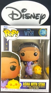 POP CAVE VAULTED 2023 - ASHA WITH STAR from Disney's "WISH" FREE FEDEX - Picture 1 of 12