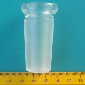 G336 Pyrex adapter bushing M14/20 to F#7, 8/10 - Bild 1 von 3