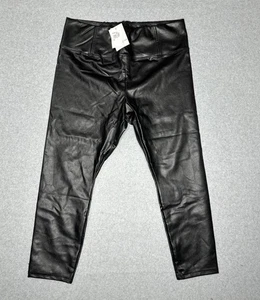 Love Fire Los Angeles Polyester And Elastic Black Pants Size 2x - Picture 1 of 3