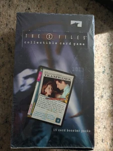 The X-Files CCG Expansion Edition - Sealed Booster Box w/ Teamwork Promo Card - Picture 1 of 5