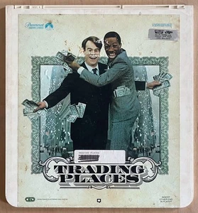 TRADING PLACES (1983) CED RCA VideoDisc Paramount Comedy Satire Eddie Murphy - Bild 1 von 5