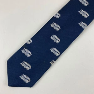 San Francisco Cable Car Vintage Neck Tie by Brittania - Picture 1 of 3