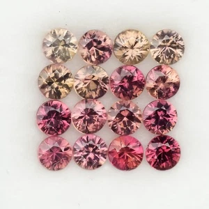 ๐ 1.28ct 16pcs Lot VS VVS Round Natural Multi Color Sapphire - Unheated, Gems - Picture 1 of 4