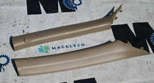 2005 Honda CRV CR-V Front A Pillar Trim Windshield Pillars LH RH Tan Trim - Bild 1 von 7