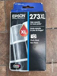 Epson 273XL Schwarz High Yield Tintenpatrone T273XL120 Abgelaufen 04/2016 - Bild 1 von 3