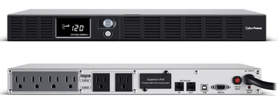 CyberPower Smart App Intelligent 1U Rackmount UPS w/ LCD Display OR1500LCDRM1U - Image 1 of 4