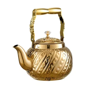 Stainless Steel Teapot Water Boiler with Handle Small Teakettle with Removable - Picture 1 of 6