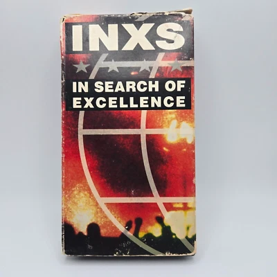 INXS Live Music In Search of Excellence VHS 1989 Videos Devil Inside Kick Block - Image 1 of 3
