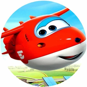 Tortenaufleger Geburtstag Party Tortenbild Fondant - Oblate Super Wings P1 - Bild 1 von 1