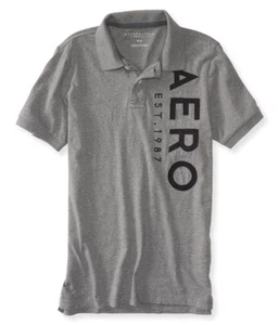 NWT MEN'S AEROPOSTALE SHORT SLEEVE POLO SHIRT SIZE LARGE L - Picture 1 of 1