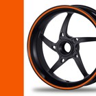 NEW! Felgenrandaufkleber Felgenaufkleber Auto&Motorrad Felgen Streifen Ringe F24