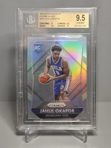 2015-16 Prizm Jahlil Okafor Silver Prizm Rookie RC #329 BGS 9.5 Gem Mint Beckett - Picture 1 of 2