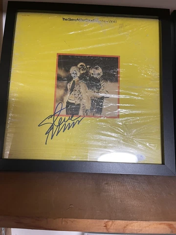 Steve Miller Autographed/Signed Brave New World Album PSA COA Cover