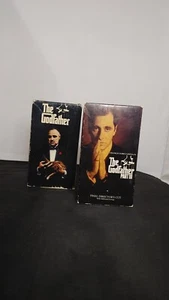 The Godfather & The Godfather Part III VHS Tapes - Vintage - Picture 1 of 2