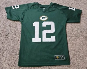 Aaron Rodgers Green Bay Packers NFL Football Jersey Tshirt Youth Size L 14/16 - Picture 1 of 5