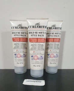 Curlsmith Hold Me Softly Style Balm, Styling Cream for Curly & Wavy hair 8oz x3 - Picture 1 of 5