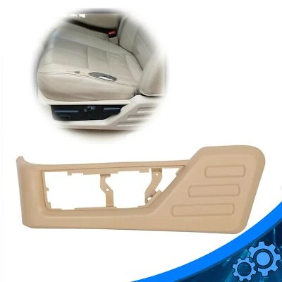 For 2008-2010 Ford F250 F350 Super Duty Front Driver Side Seat Panel Trim Camel - Image 1 of 4