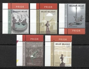 BELGIUM 2003, MONUMENTS, STATUES, FOUNTAINS, Scott 1963-1967, MNH - Picture 1 of 1