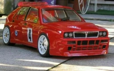 0030 - BODY RC 1/10 Lancia Delta-HF INTEGRALE MARTINI scale 1/10 - Immagine 1 di 4