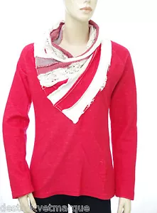 DESIGUAL femme Sweat ANTAST 50S25A0 coloris 7054 rouge rojo taille L - Imagen 1 de 6